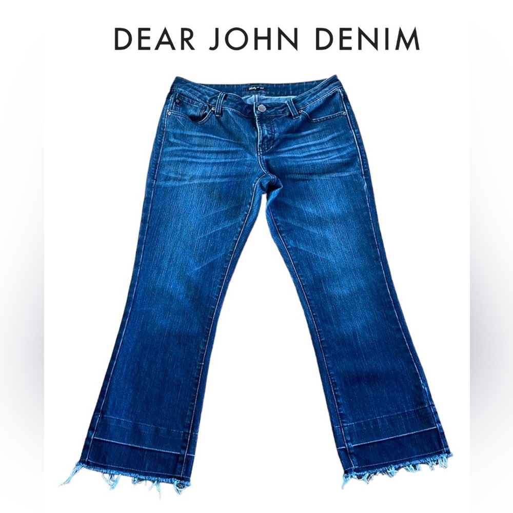 Dear John Denim Karlie Cropped Flare Size 27